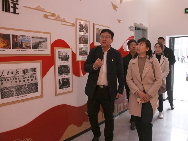 山东英才学院来工学院参观学习全国党建样板支部